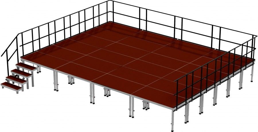 mobilní podium - výroba a prodej 2